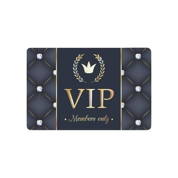 CADecor Vip Member Only Door Mat Home Decor, Personalized Indoor Outdoor Entrance Doormat 23.6x15.7 Inches
