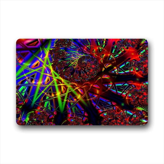 CADecor Vision Doormat Indoor Outdoor Floor Rug 30x18 inches