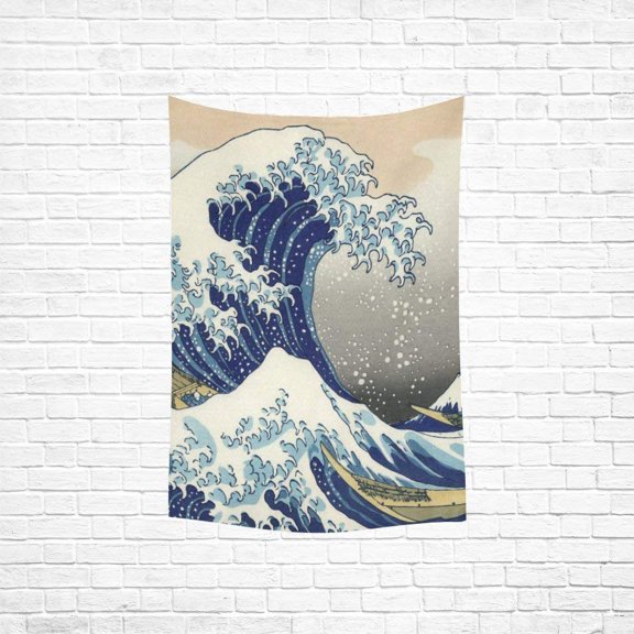 CADecor Wave Bedspread Dorm Decor Wall Hanging Tapestry 60x80 inches