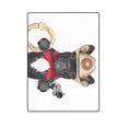 thumbnail image 1 of CADecor Western Cowboy Dog with Rope Throw Blanket Bed Sofa Blanket 58x80 inches, 1 of 3