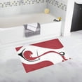 thumbnail image 1 of CADecor abstract Non-Slip Bath Rug Bath Mat Rug Doormat 30x18 inches, 1 of 3