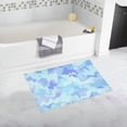 thumbnail image 1 of CADecor aqua lue tinged with green Non-Slip Bath Rug Bath Mat Rug Doormat 30x18 inches, 1 of 3