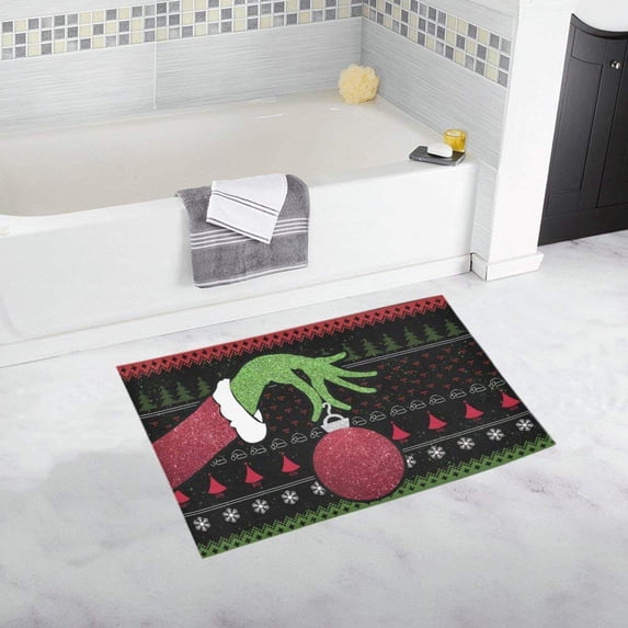 CADecor ball Non-Slip Bath Rug Bath Mat Rug Doormat 30x18 inches