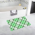 thumbnail image 1 of CADecor cozy and pleasant Plaid Non-Slip Bath Rug Bath Mat Rug Doormat 30x18 inches, 1 of 3