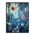 thumbnail image 1 of CADecor lavender Blanket Fleece Throw Blanket for Sofa or Bed 58x80 inches, 1 of 3
