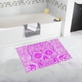 thumbnail image 1 of CADecor mosaic skull pink Non-Slip Bath Rug Bath Mat Rug Doormat 30x18 inches, 1 of 3