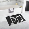 thumbnail image 1 of CADecor music Non-Slip Bath Rug Bath Mat Rug Doormat 30x18 inches, 1 of 3