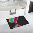 thumbnail image 1 of CADecor pencil Non-Slip Bath Rug Bath Mat Rug Doormat 30x18 inches, 1 of 3
