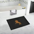 thumbnail image 1 of CADecor sparkling unicorn cognac Non-Slip Bath Rug Bath Mat Rug Doormat 30x18 inches, 1 of 3