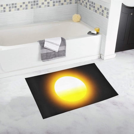 CADecor sun Non-Slip Bath Rug Bath Mat Rug Doormat 30x18 inches