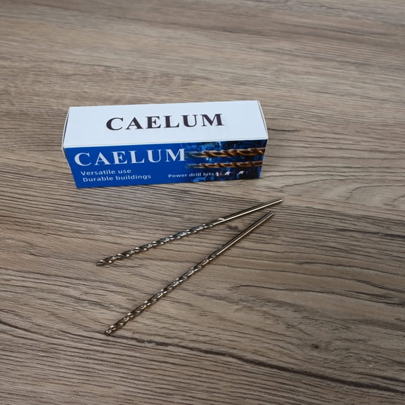 CAELUM Power drill bits Durable High Speed Steel Power Drill Bits, 5.1 inches, 2Pcs