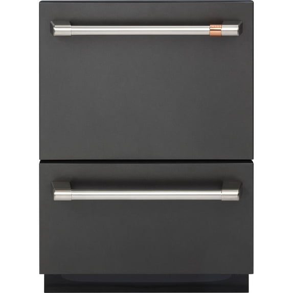 Café CDD420P3TD1 49 dBA Matte Black Double Drawer Dishwasher