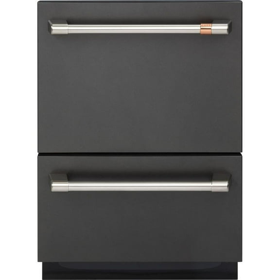 Cafe CDD420P3TD1 49 dBA Matte Black Double Drawer Dishwasher