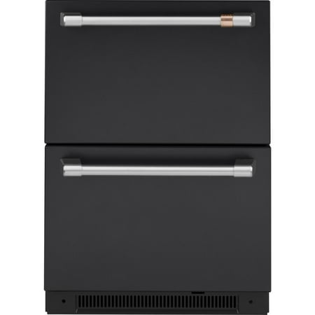 Café - 5.7 Cu. Ft. Dual-Drawer Refrigerator - Matte Black