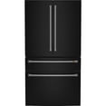 thumbnail image 1 of Café CGE29DP3TD1 28.7 Cu. Ft. Matte Black 4-Door French Door Refrigerator, 1 of 4