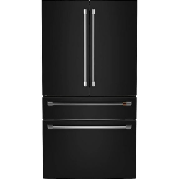 Café CGE29DP3TD1 28.7 Cu. Ft. Matte Black 4-Door French Door Refrigerator