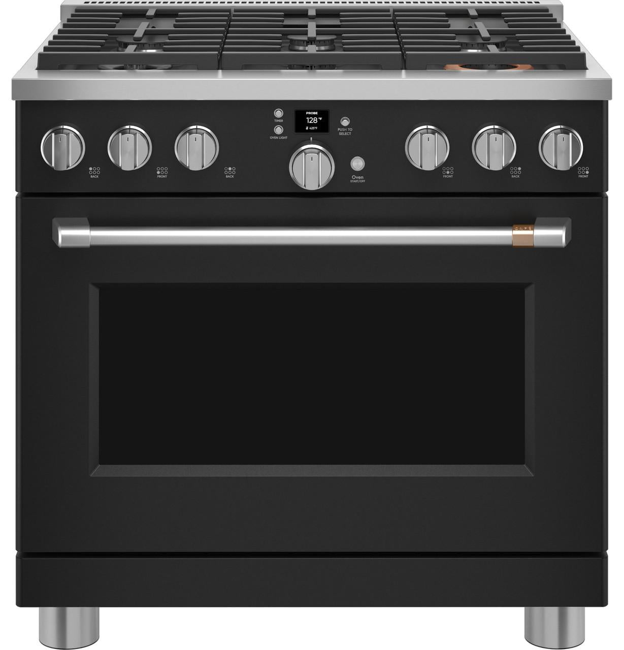 CAFE CGY366P3TD1  PROFESSIONAL GAS RANGE - White