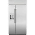 thumbnail image 1 of Cafe&#769; CSB42YP2NS1 24.5 Cu. Ft. Stainless Side-by-Side Built-In Refrigerator, 1 of 4