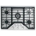 thumbnail image 1 of 5 Gas Cooktop Knobs - Brushed Stainless - CXCG1K0PMSS, 1 of 5