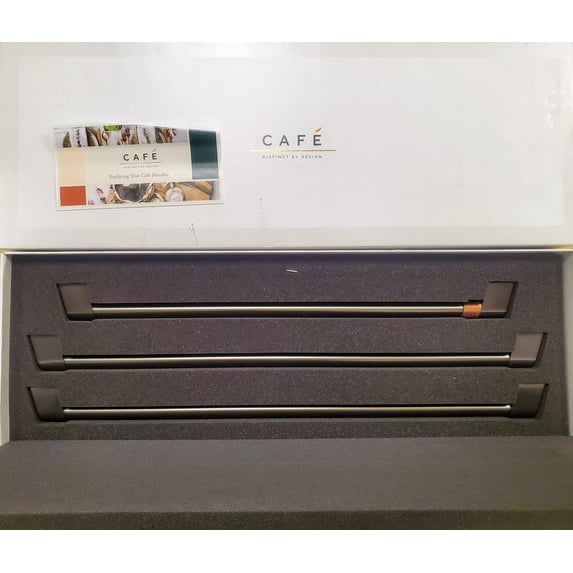 NEW IN BOX Handle Kit for Café CWE23SP3MD1 and CWE23SP4MW2 - Brushed Black -