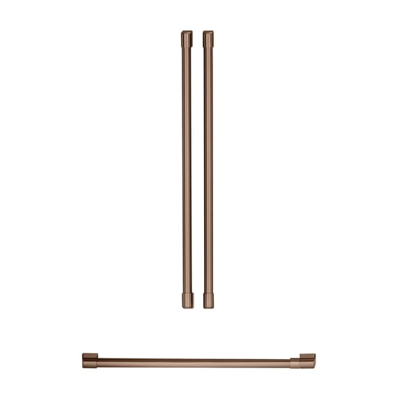 CAFÉ REFRIGERATION HANDLE KIT - BRUSHED COPPER - CXMB3H3PNCU