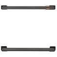 thumbnail image 1 of Café™ Undercounter Refrigeration Handle Kit - Brushed Black - CXQD2H2PNBT, 1 of 7