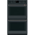 thumbnail image 1 of 2 - 30” Double Wall Oven Handles - Brushed Black - CXWD0H0PMBT, 1 of 7