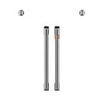 thumbnail image 1 of CAFE CXWSFHKPMSS Caf(eback) 2 French-Door Handles; 2 Knobs - Brushed Stainless, 1 of 6