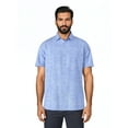 thumbnail image 1 of Cafe Luna Men's and Big Men's Short Sleeve Light Weight Woven Shirt, Size S-4XL, 1 of 7