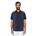 thumbnail image 1 of Cafe Luna Men's and Big Men's Gradient Panel Print Short Sleeve Woven Shirt, Size S-4XL, 1 of 7
