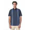 thumbnail image 1 of Cafe Luna Men's and Big Men's One Pocket Panel Print Short Sleeve Woven Shirt, Size S-4XL, 1 of 7