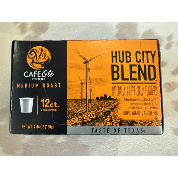 CAFE Ol by HEB Medium Roast Hub City Blend Coffee Single Serve Cups