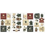 CAFE wall stickers 32 decal COFFEE cup sign office kitchen decor espresso java Kitchen Decor