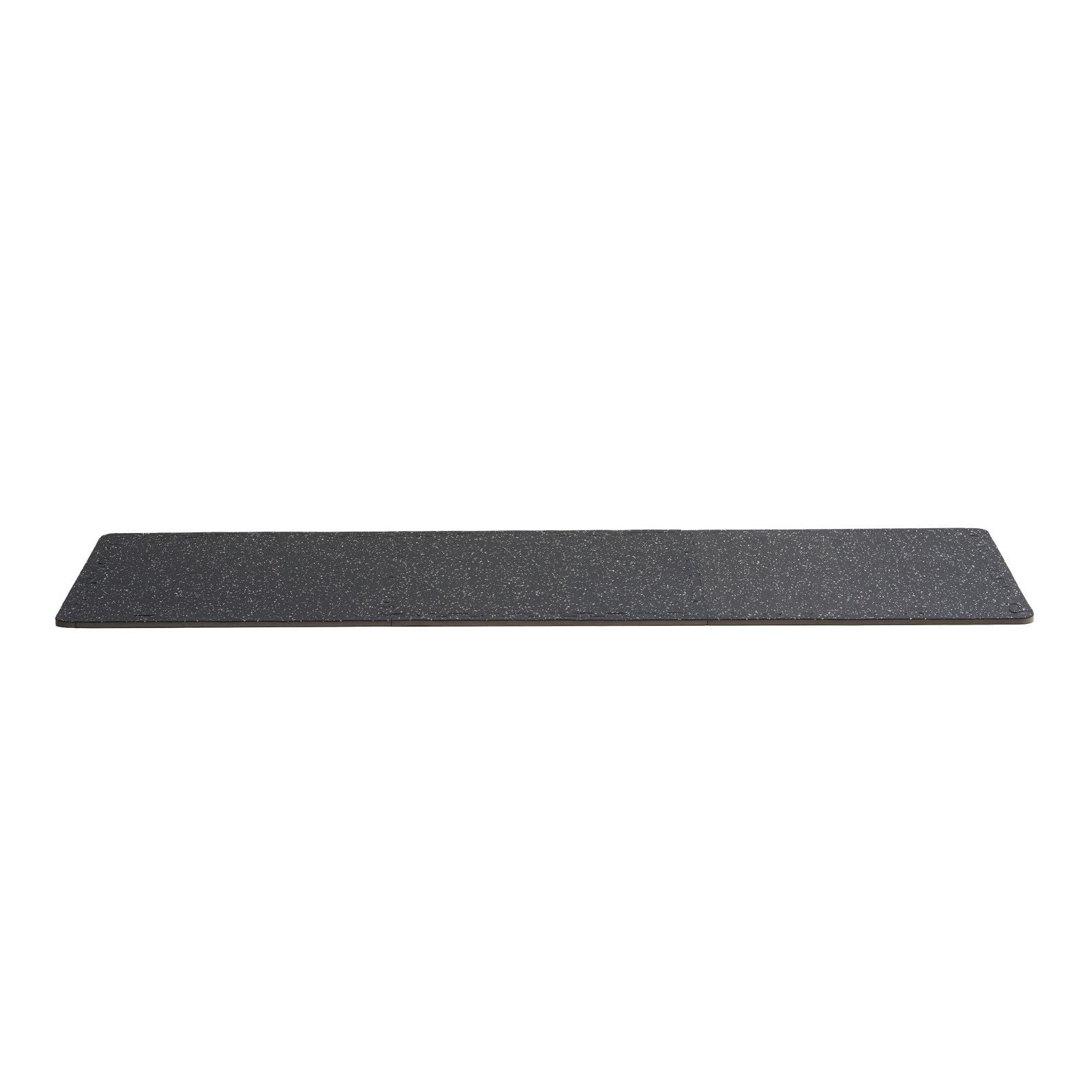 CAFORKP 0.56" Thick Gym Mats 12 Tiles 25x25 Rubber Top EVA Foam 48 sq ft Black White
