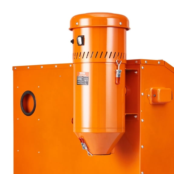 CAFORKP 1.6HP Media Reclaimer, 1.8Gal, for Sandblast Cab & Media Blast