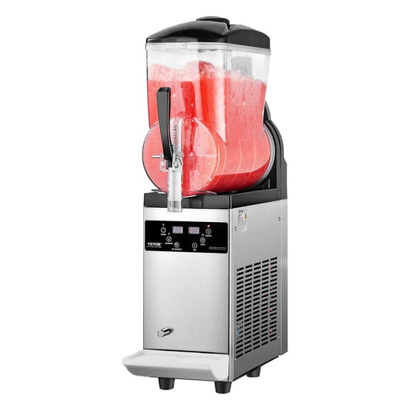 CAFORKP 12L Commercial Slushy Machine Heavy Duty Slushie Maker for Margaritas & Smoothies