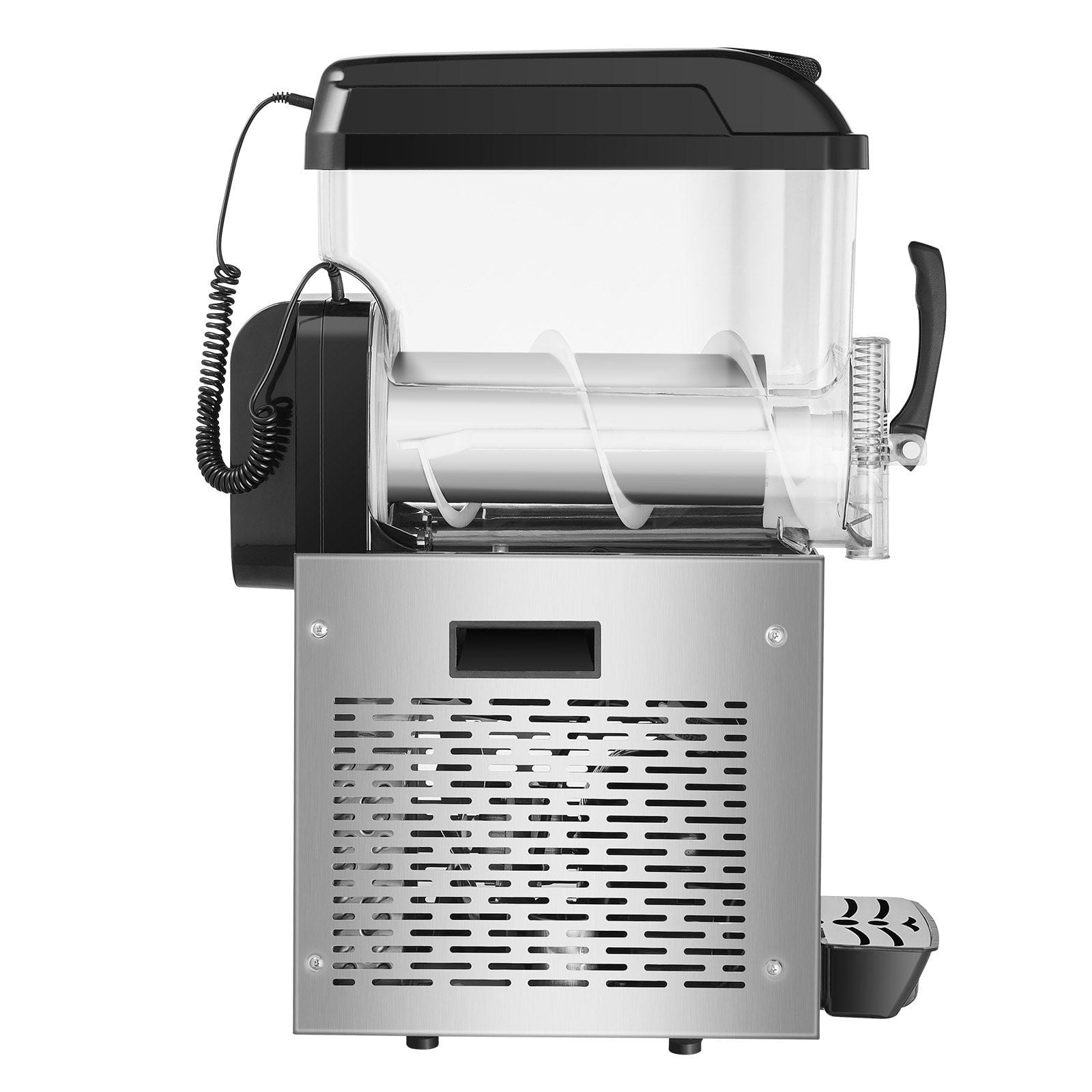 CAFORKP 12L Stainless Steel Slushie Maker for Commercial & Home - Frozen Drink Machine, 48 Cups
