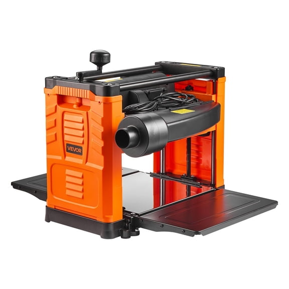 CAFORKP 13-Inch Two-Blade Benchtop Thickness Planer, 1800W 23500 RPM Motor