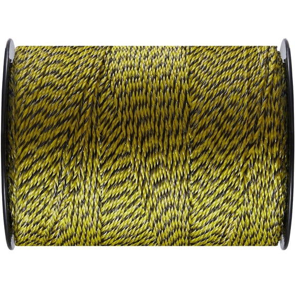 CAFORKP 1640ft Livestock Fence Wire - 500M Electric Polywire for Horse/Cattle