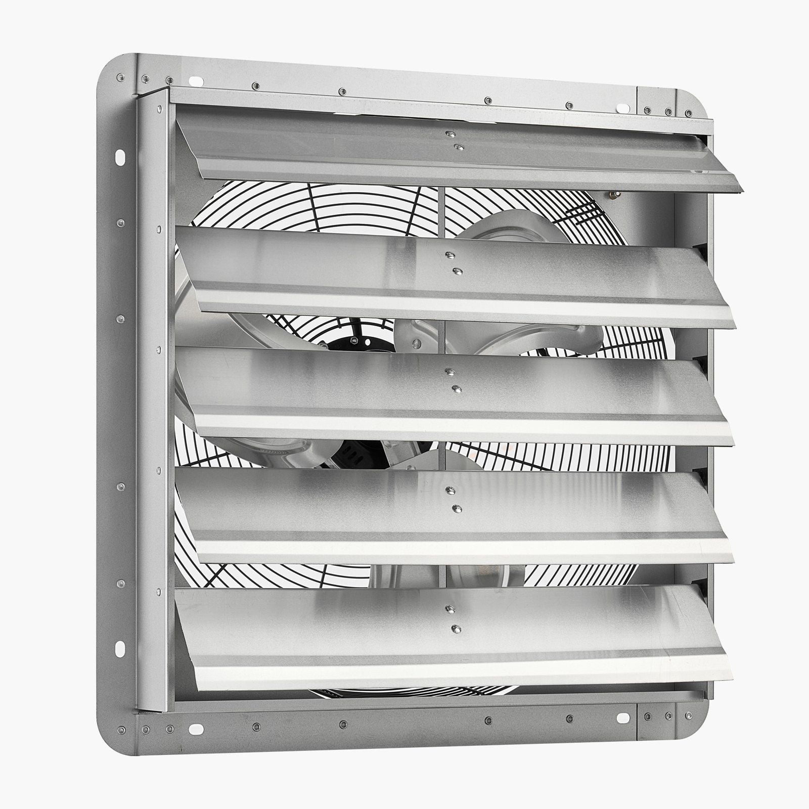 CAFORKP 20 Inch Silver Attic Ventilation Fan, 3000 CFM High Airflow ...