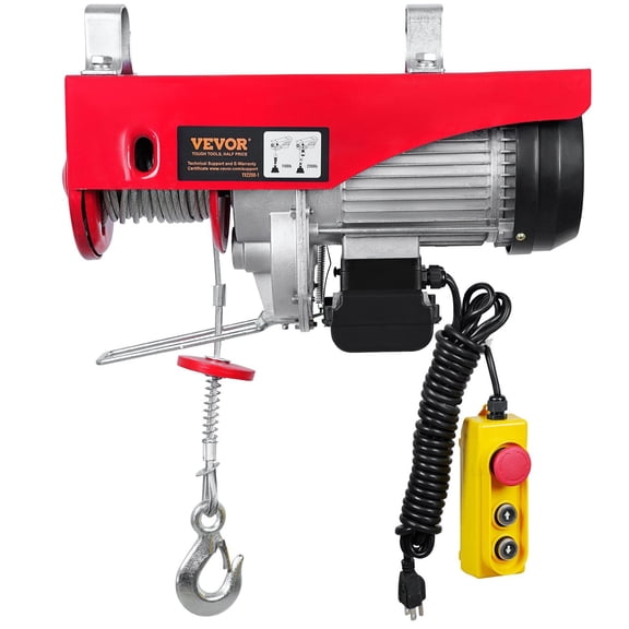 CAFORKP 2200 lbs Attic Lift Electric Hoist 1600W 110V with 14ft Wired Remote