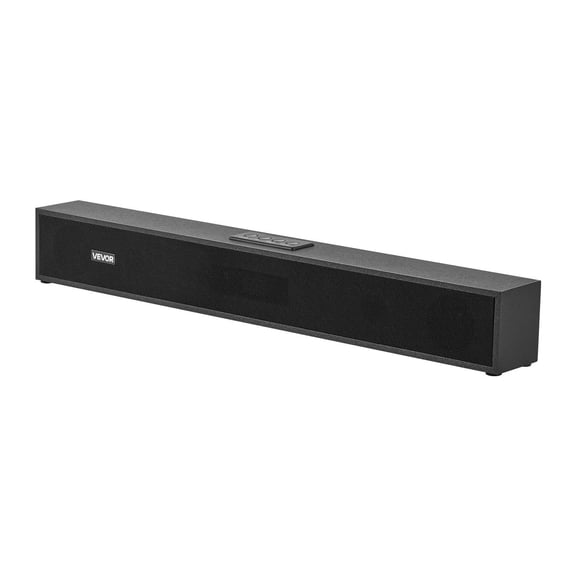 CAFORKP 24-Inch 2.0 Soundbar for TV Bluetooth, AUX, Remote, 80W