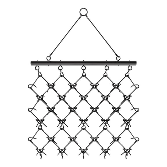 CAFORKP 5x4.5 ft Chain Harrow with 60 Aggressive Teeth Compatible with Tractor ATV UTV