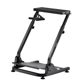 CAFORKP Adjustable Foldable Sim Racing Stand for Logitech & Thrustmaster Wheels (G29, T300RS, T248, TSXW) - Universal Gaming Cockpit, Pedals Not Included