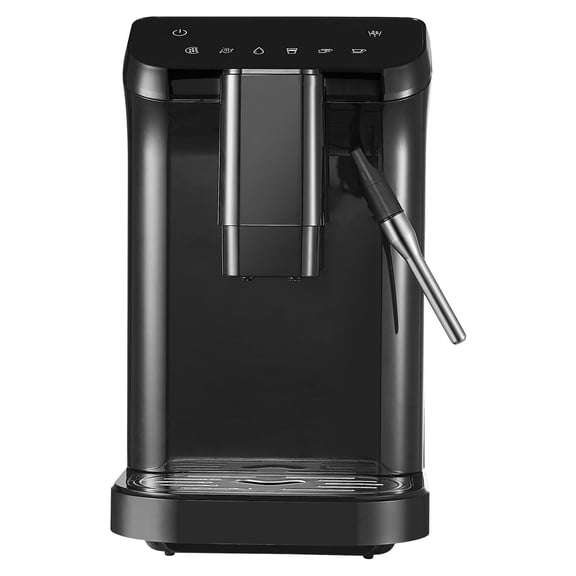 CAFORKP All-in-One Espresso Maker, 20Bar, Built-in Coffee Grinder with 15 Levels & Milk Frother