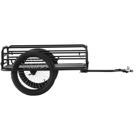 CAFORKP Bike Cargo Trailer,275lbs Capacity,Foldable Wagon Cart with Hitch & 20"Wheels for