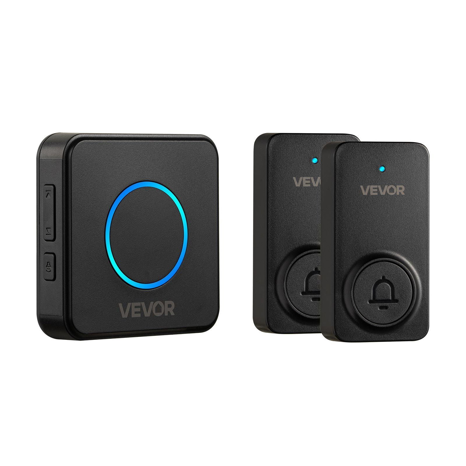 CAFORKP  Doorbell,1000ft Range,48 Ringtones,IP54 Waterproof,Easy Install for Home/Office