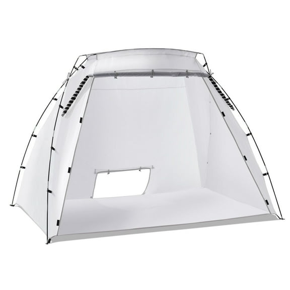 CAFORKP Large Spray Paint Shelter 7.5x5.2x5.2ft, Portable Painting Tent with Built-in Floor
