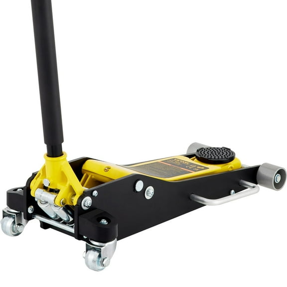 CAFORKP Low Profile 3 Ton Floor Jack, Aluminum Steel Racing Jack for Cars, Dual Pump