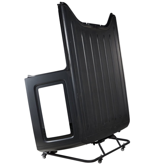 CAFORKP Movable Hardtop Storage Cart with Adjustable Holes & Soft Padding